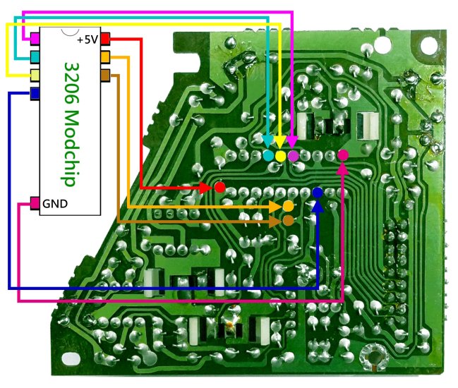 8 Wires FDS 3206 Add-On Chip V3 - Click Image to Close